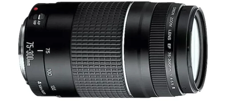Canon EF 75-300mm f/4-5.6 III 렌즈 – 1999년형 DSLR용 망원 줌렌즈 외관