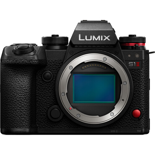 파나소닉 LUMIX S1 II 풀프레임 미러리스 카메라 바디 정면 이미지