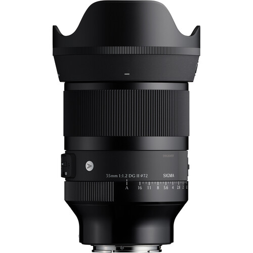 시그마 35mm F1.2 DG DN II Art 단렌즈, 최신 디자인과 대구경 조리개 특징