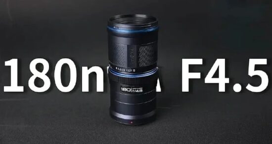 Laowa AF 180mm f/4.5 매르로 렌즈 제품 이미지 – 풀프레임 지원, 1.5배 접사 배율